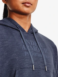 Dámská mikina Under Armour  Essential Script Hoodie-GRY