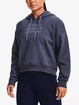 Dámská mikina Under Armour  Essential Script Hoodie-GRY