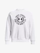 Dámská mikina Under Armour  Rival Fleece Crest Grp Crew-WHT