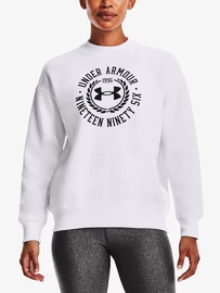 Dámská mikina Under Armour Rival Fleece Crest Grp Crew-WHT