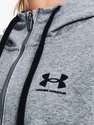 Dámská mikina Under Armour  Rival Fleece FZ Hoodie-GRY