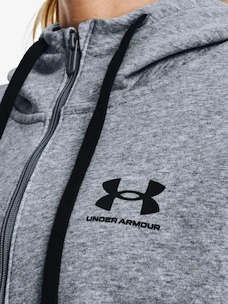 Dámská mikina Under Armour  Rival Fleece FZ Hoodie-GRY