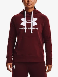 Dámská mikina Under Armour  Rival Fleece Logo Hoodie-RED