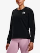 Dámská mikina Under Armour  Rival Fleece Oversize Crew-BLK XS