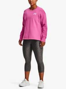 Dámská mikina Under Armour  Rival Fleece Oversize Crew-PNK