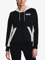 Dámská mikina Under Armour  Rival + FZ Hoodie-BLK