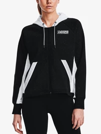 Dámská mikina Under Armour Rival + FZ Hoodie-BLK