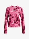 Dámská mikina Under Armour  Rival Terry Print Crew-PNK