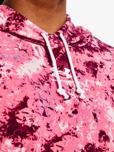 Dámská mikina Under Armour  Rival Terry Print Hoodie-PNK