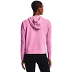 Dámská mikina Under Armour  Rival Terry Taped Hoodie Planet Pink