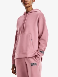 Dámská mikina Under Armour Summit Knit Hoodie-PNK