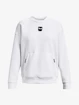 Dámská mikina Under Armour  Summit Knit Oversize Crew-WHT L