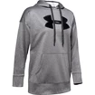 Dámská mikina Under Armour  Synthetic Fleece Chenille Logo PO Hooodie grey