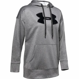 Dámská mikina Under Armour Synthetic Fleece Chenille Logo PO Hooodie grey