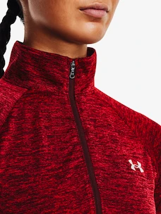 Dámská mikina Under Armour  Tech 1/2 Zip - Twist-RED XS