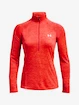 Dámská mikina Under Armour  Tech 1/2 Zip - Twist-RED