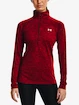 Dámská mikina Under Armour  Tech 1/2 Zip - Twist-RED XS