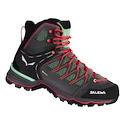 Dámská outdoorová obuv Salewa  WS MTN Trainer Lite Mid Gtx Feld Green/Fluo Coral