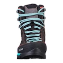 Dámská outdoorová obuv Salewa  WS MTN Trainer Mid GTX Magnet/Viridian Green