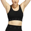 Dámská podprsenka adidas  Aeroknit Light Support Bra Black