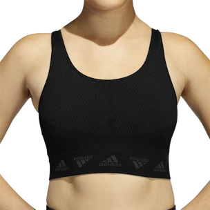 Dámská podprsenka adidas  Aeroknit Light Support Bra Black