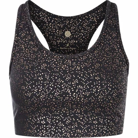 Dámská podprsenka Endurance AthleciFranz Deluxe Printed Sports Bra Dark