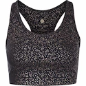 Dámská podprsenka Endurance  AthleciFranz Deluxe Printed Sports Bra Dark XS