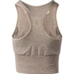 Dámská podprsenka Endurance  Flowee Seamless Sports Bra Warm Taupe