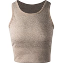 Dámská podprsenka Endurance  Flowee Seamless Sports Bra Warm Taupe