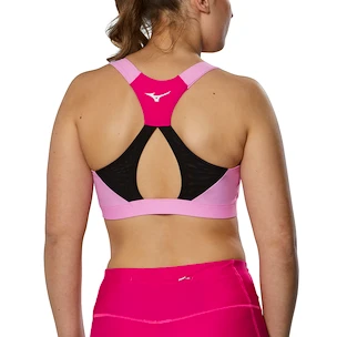 Dámská podprsenka Mizuno  High Support Bra Pink Peacock