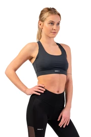 Dámská podprsenka Nebbia Active Sports Bra with medium impact 413 dark grey