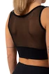 Dámská podprsenka Nebbia  Black Mesh Design Sports Bra "Breathe" 412 black