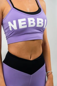 Dámská podprsenka Nebbia FLEX Double Layer Light-Support Sports Bra purple