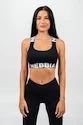 Dámská podprsenka Nebbia ICONIC Medium-Support Criss Cross Sports Bra black S