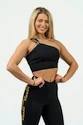 Dámská podprsenka Nebbia Intense Women's High Support Sports Bra Asymmetric  841 Gold