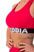 Dámská podprsenka Nebbia  Medium Impact Cross Back Sports Bra 410 pink