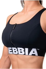 Dámská podprsenka Nebbia  Smart zip sports bra black