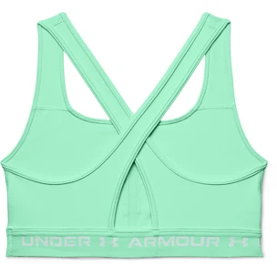 Dámská podprsenka Under Armour  Crossback Mid Bra-GRN S