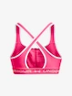 Dámská podprsenka Under Armour  Crossback Mid Bra-PNK