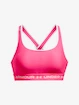 Dámská podprsenka Under Armour  Crossback Mid Bra-PNK