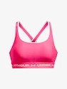 Dámská podprsenka Under Armour  Crossback Mid Bra-PNK