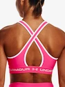 Dámská podprsenka Under Armour  Crossback Mid Bra-PNK