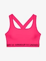 Dámská podprsenka Under Armour  Crossback Mid Bra-PNK