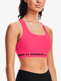 Dámská podprsenka Under Armour Crossback Mid Bra-PNK