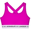 Dámská podprsenka Under Armour  Crossback Mid Bra-PNK M