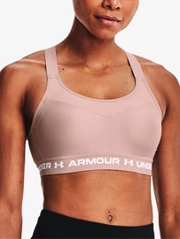 Dámská podprsenka Under Armour High Crossback Bra-PNK