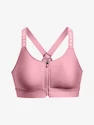 Dámská podprsenka Under Armour  Infinity High Bra Zip-PNK