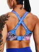 Dámská podprsenka Under Armour  Infinity High Print Bra-PNK