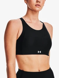 Dámská podprsenka Under Armour Infinity Mid High Neck Shine-BLK