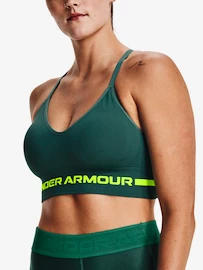 Dámská podprsenka Under Armour Seamless Low Long Bra-GRN